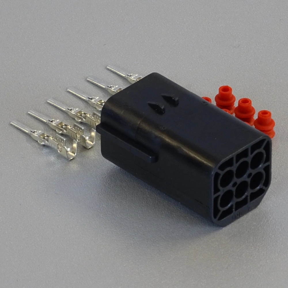 Sada vodotěsného konektoru 1.8 mm, 6 pólů, vidlice (samec)