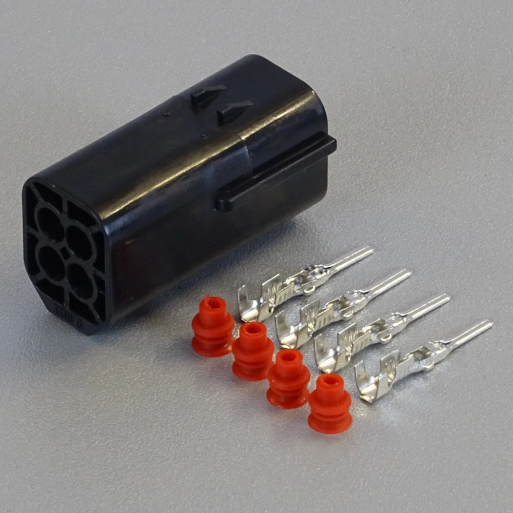 Sada vodotěsného konektoru 1.8 mm, 4 póly, vidlice (samec)