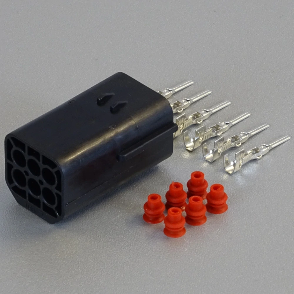 Sada vodotěsného konektoru 1.8 mm, 6 pólů, vidlice (samec)