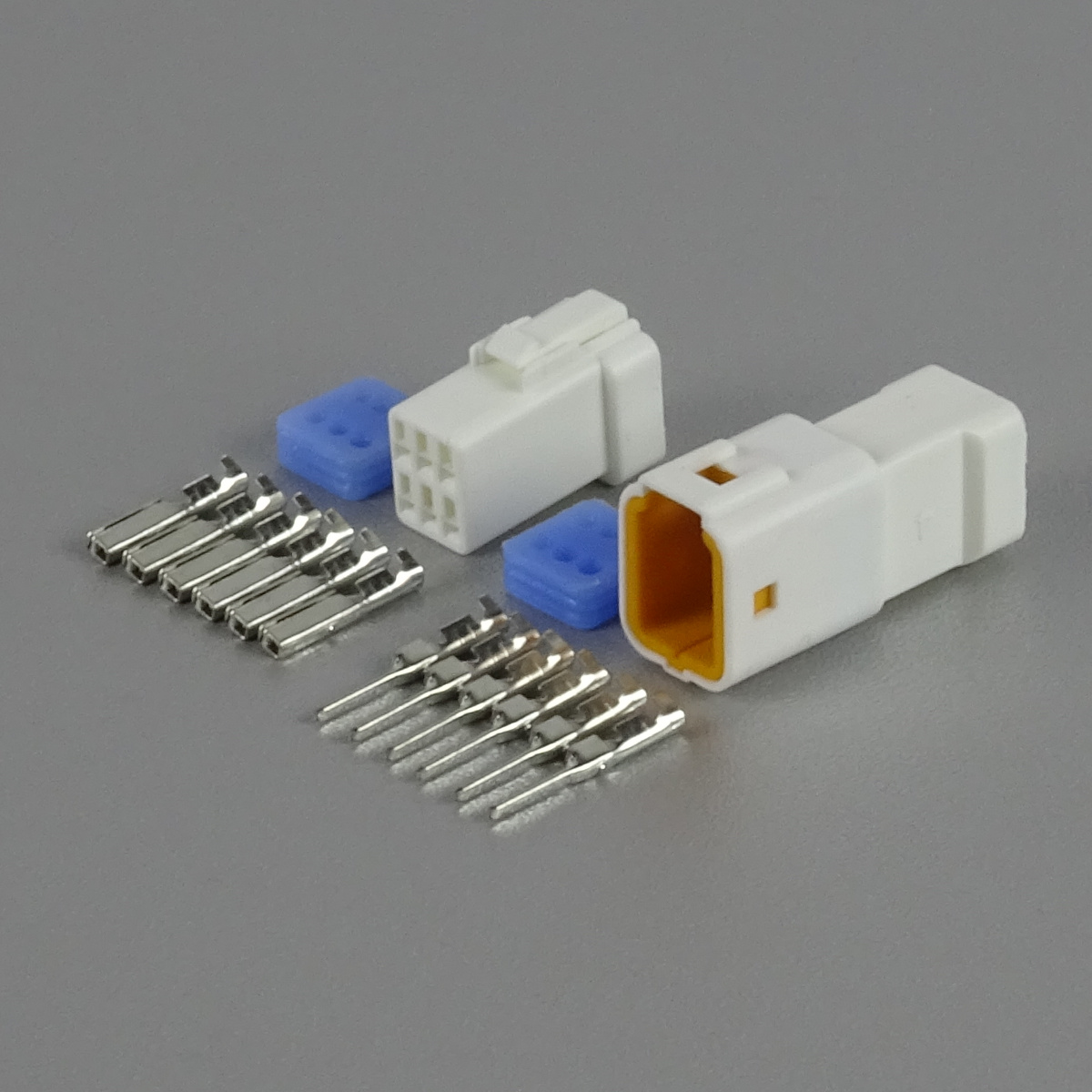 Sada vodotěsného konektoru 0.9 mm, 6 pólů