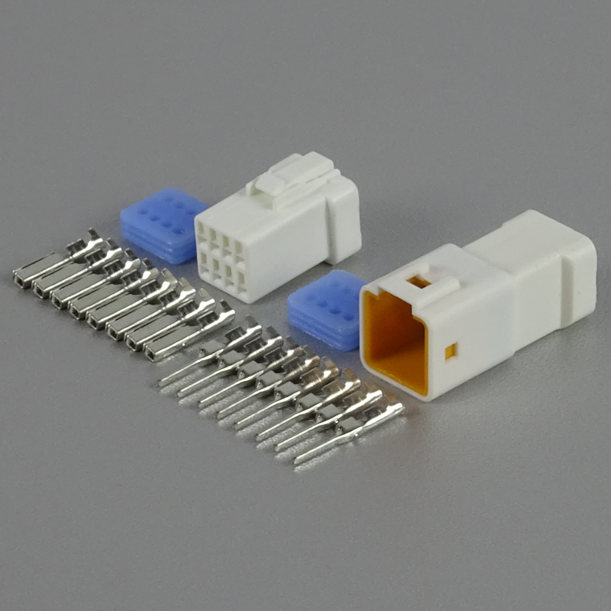 Sada vodotěsného konektoru 0.9 mm, 8 pólů