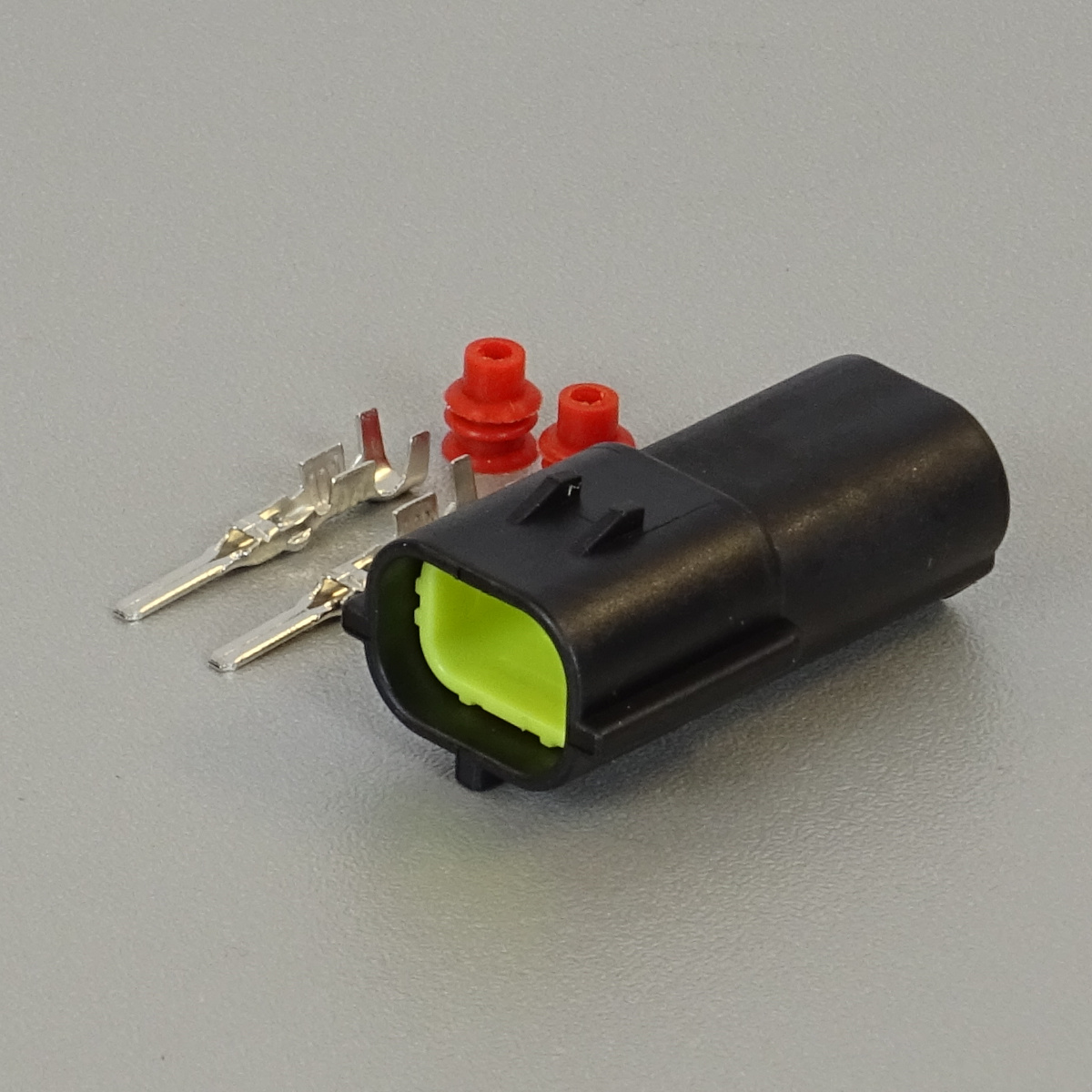 Sada vodotěsného konektoru 1.8 mm, 2 póly, vidlice (samec)