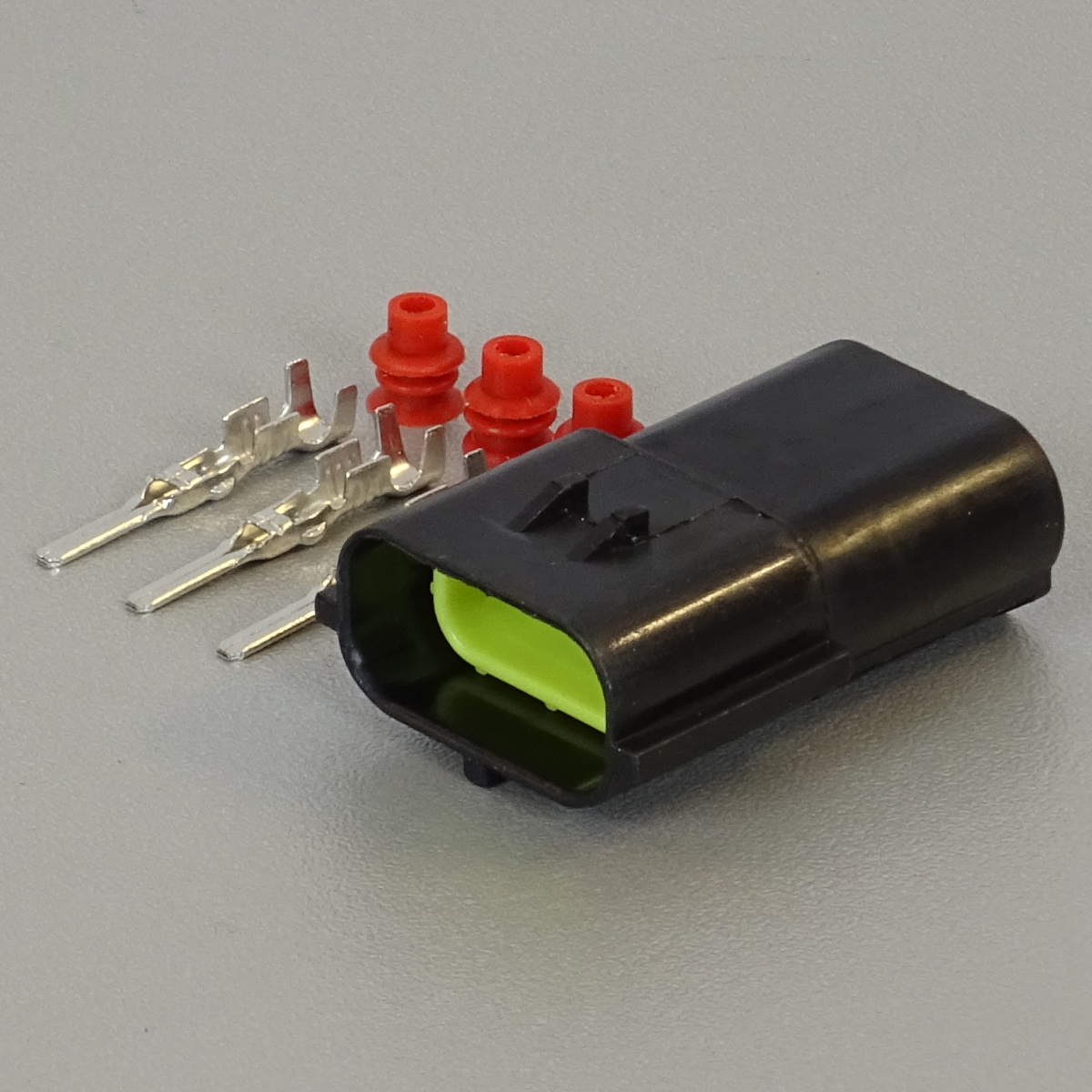 Sada vodotěsného konektoru 1.8 mm, 3 póly, vidlice (samec)