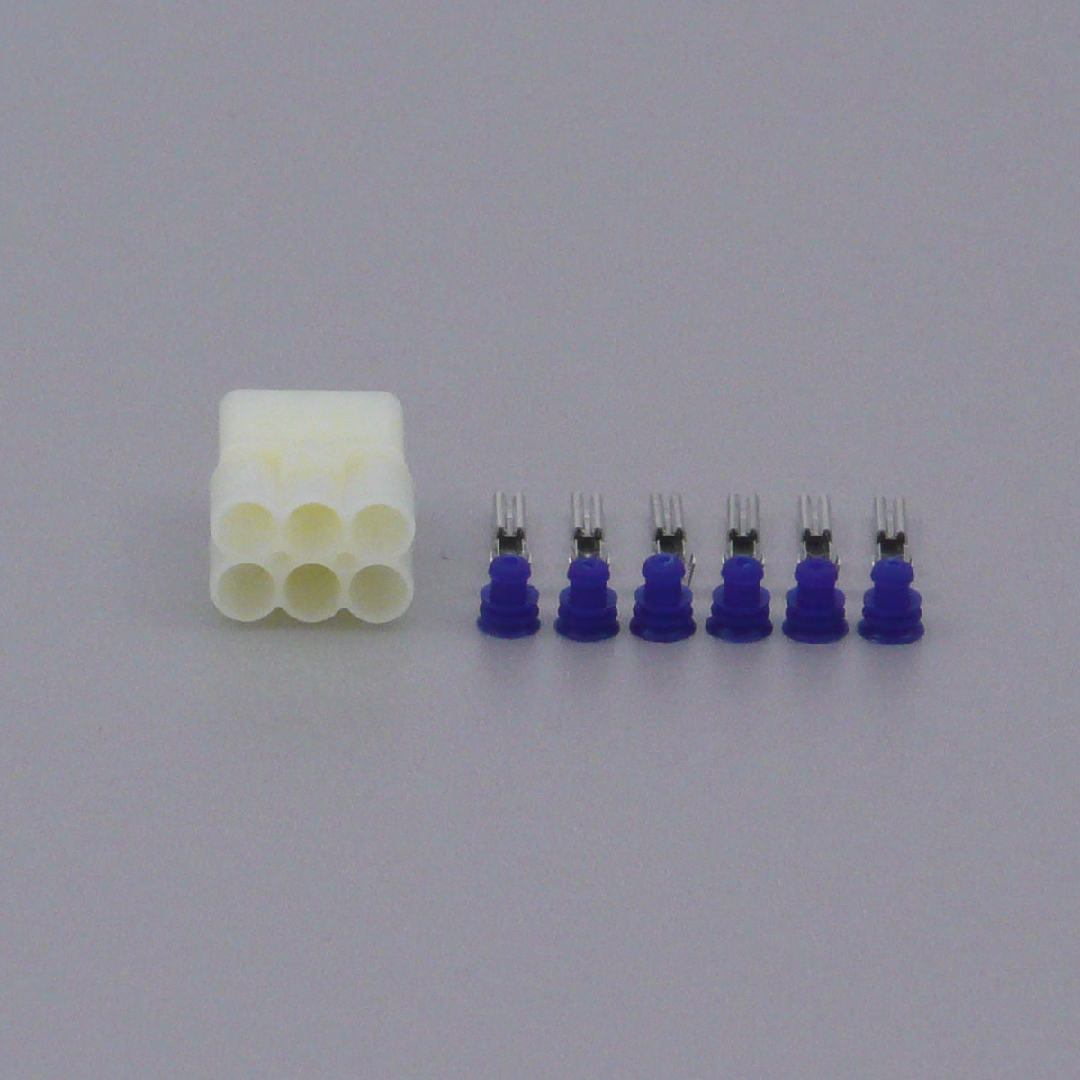 Sada vodotěsného konektoru 2.2 mm, 6 pólů - zásuvka (samice)