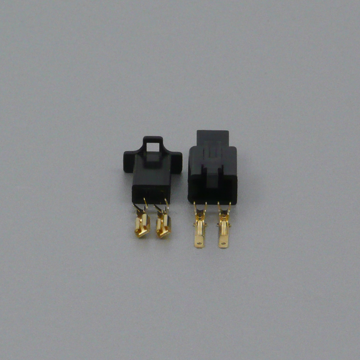 Sada konektoru Faston 2.8 mm, 2 póly, černá