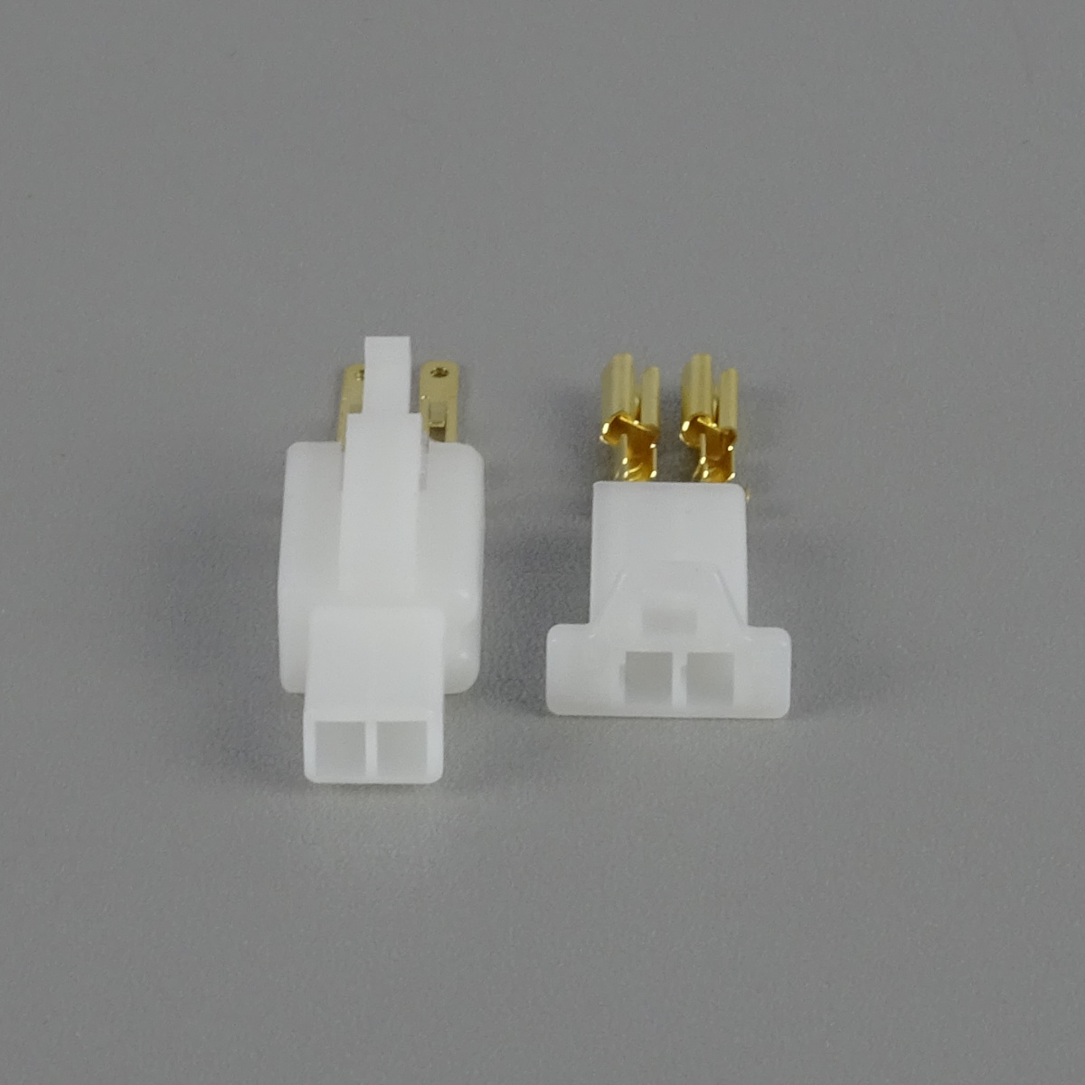 Sada konektoru Faston 2.8 mm, 2 póly, bílá