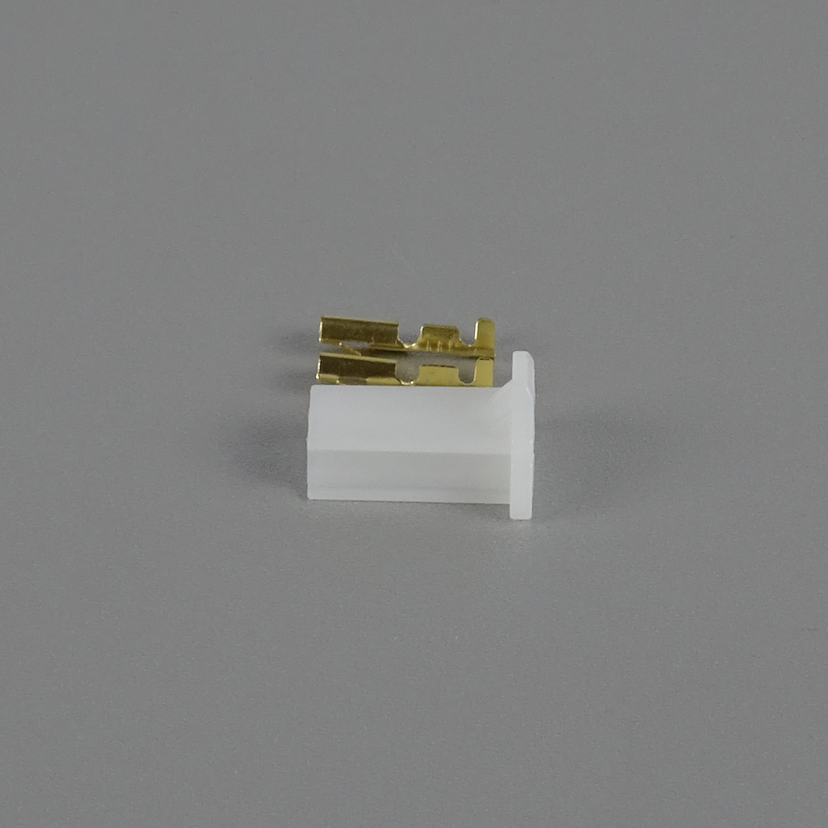 Sada konektoru Faston 2.8 mm, 2 póly, bílá - zásuvka (samice)