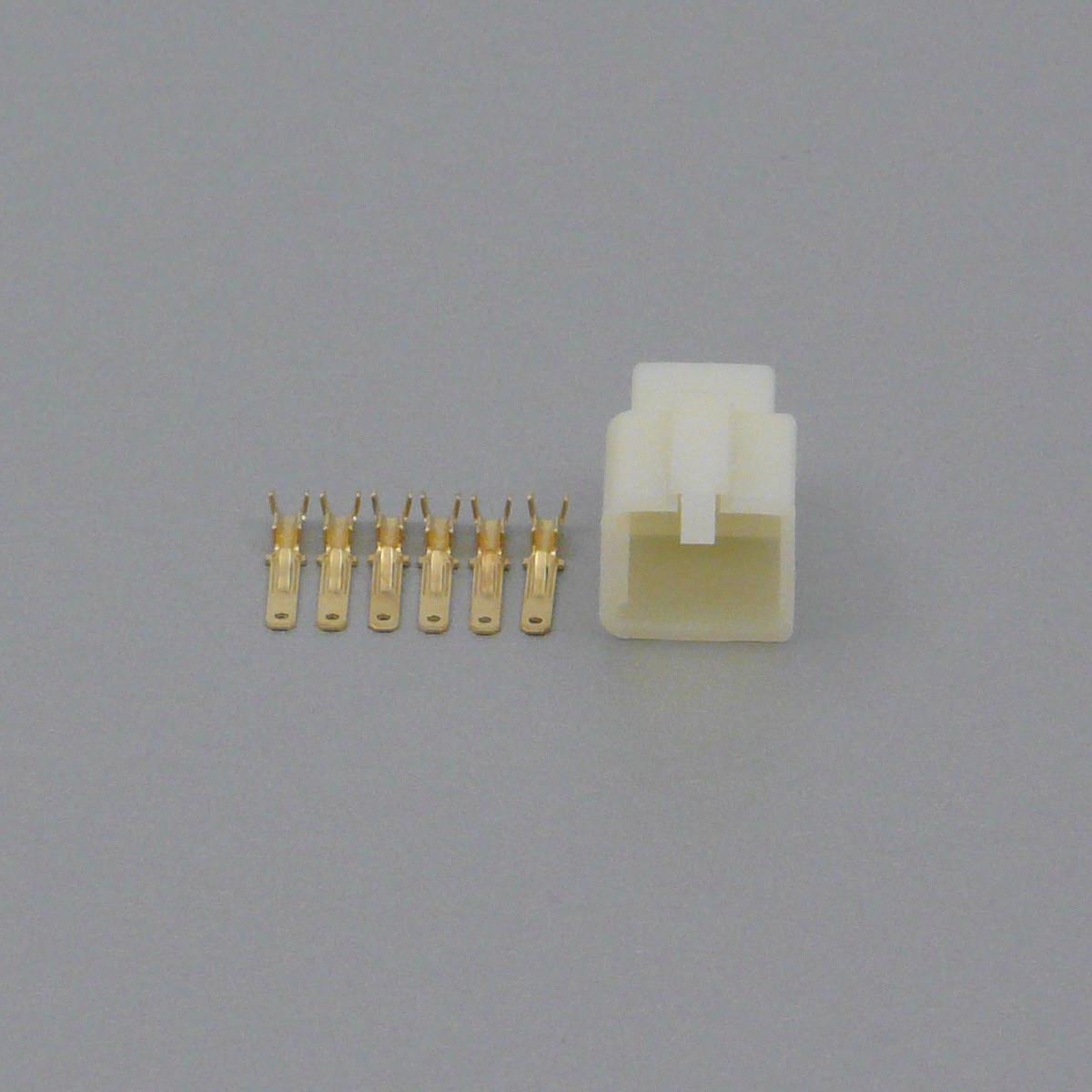 Sada konektoru Faston 2.8 mm, 6 pólů - vidlice (samec)