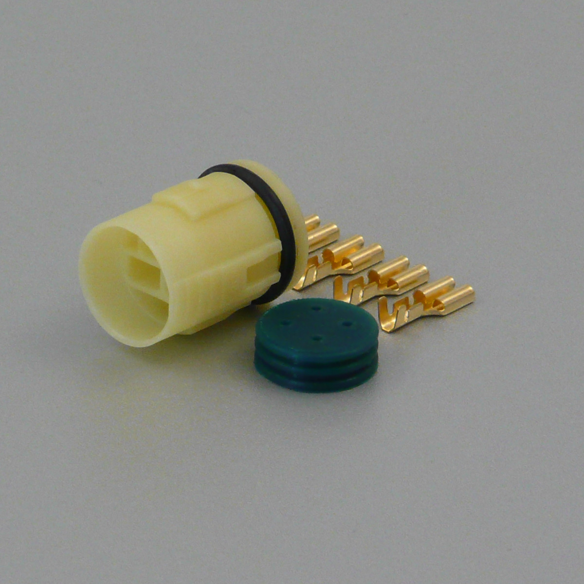 Sada vodotěsného konektoru 6.3 mm, Lance, 4 póly - zásuvka (samice)