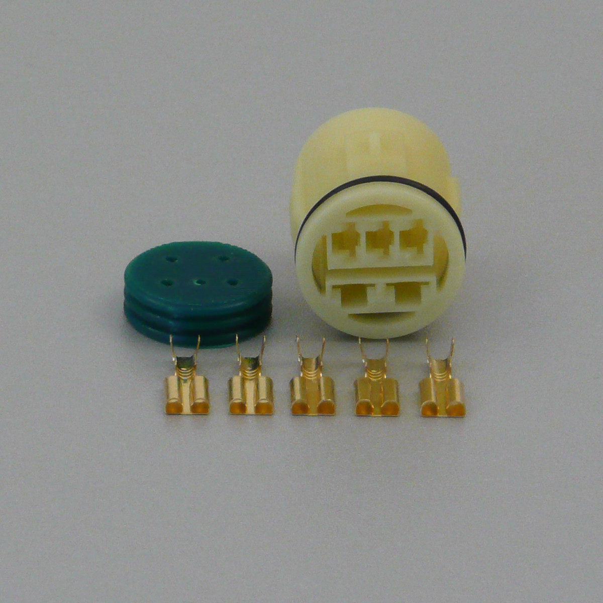 Sada vodotěsného konektoru 6.3 mm, Lance, 5 pólů - zásuvka (samice)