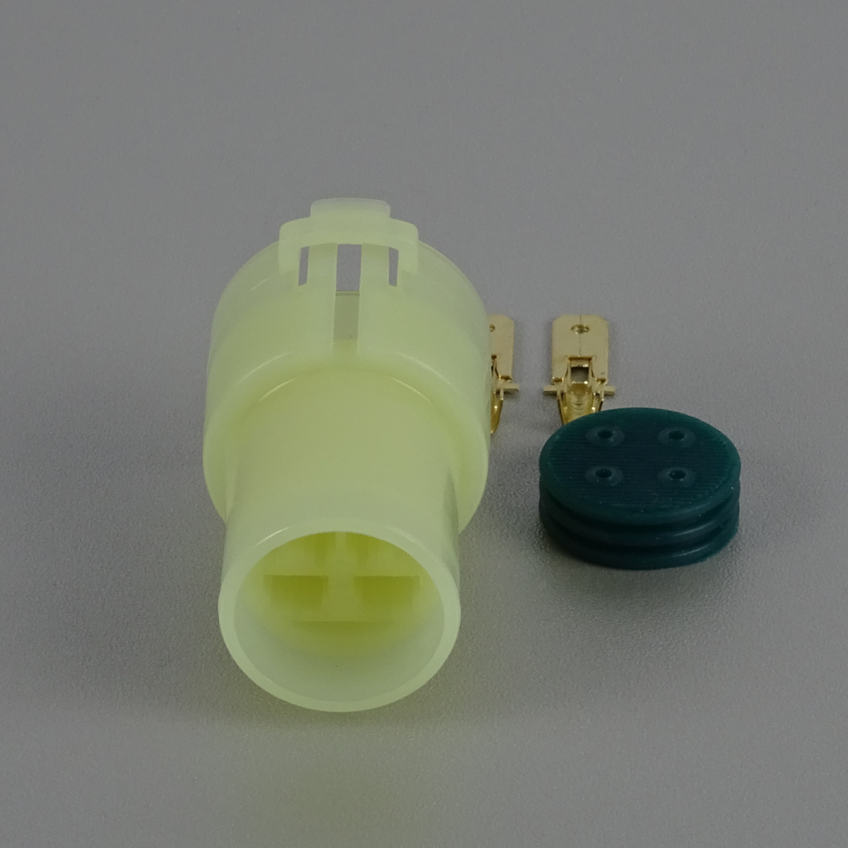 Sada vodotěsného konektoru 6.3 mm, kulatý, 4 póly - vidlice (samec)