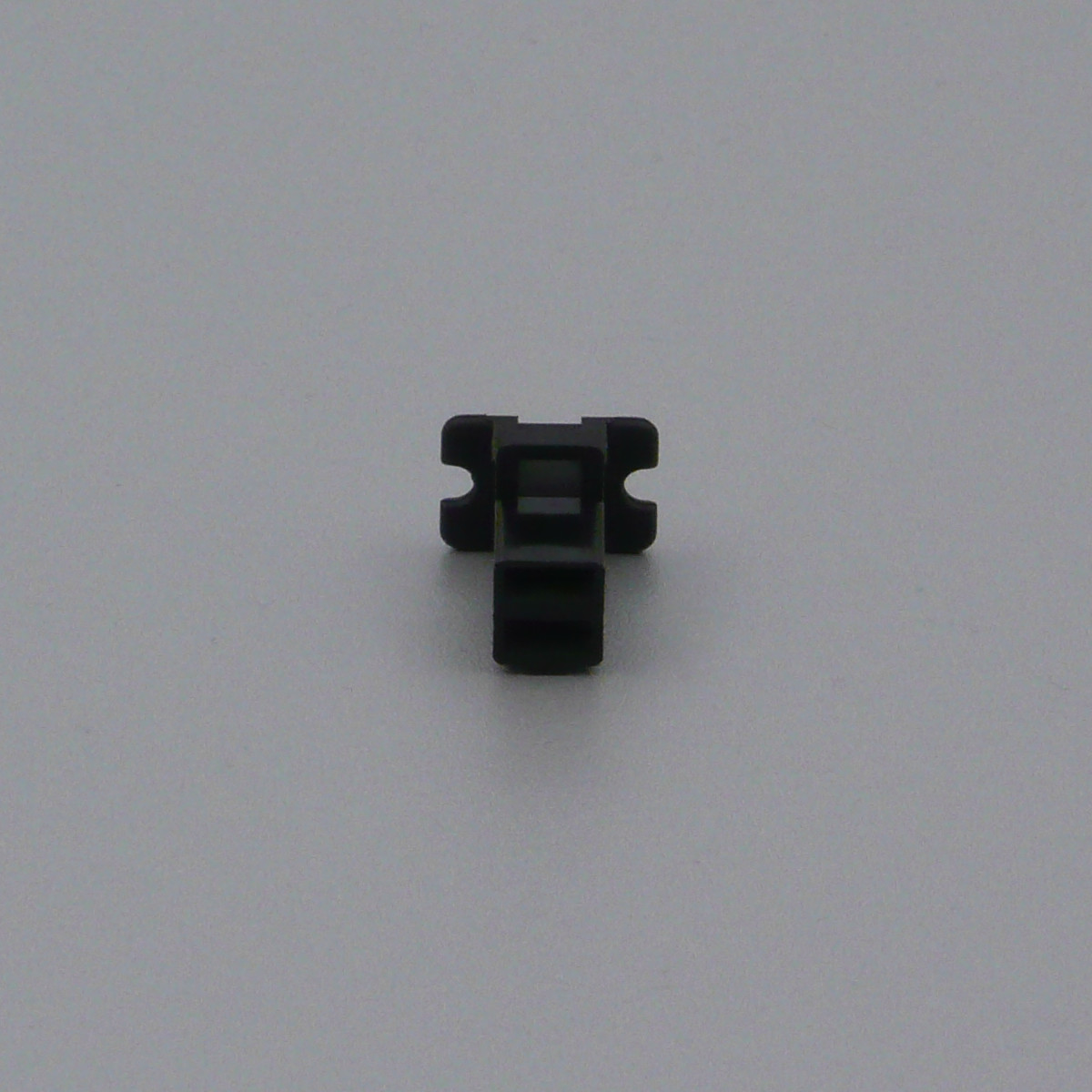 Pouzdro konektoru Faston 6.3 mm, 2 póly, černé - zásuvka (samice)