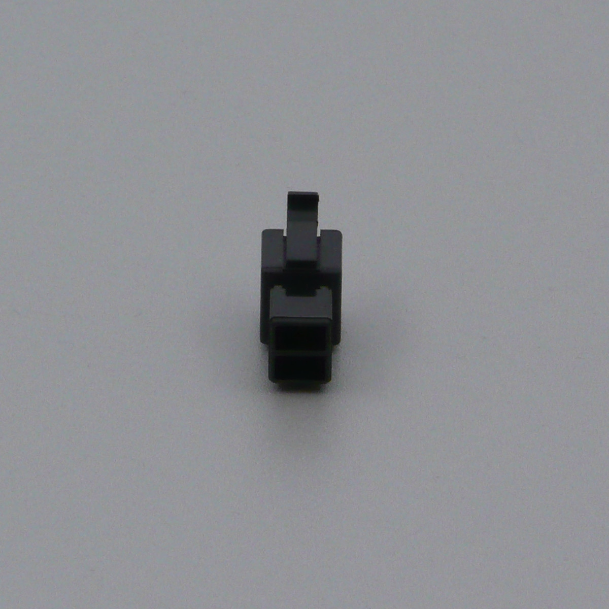 Pouzdro konektoru Faston 6.3 mm, 2 póly, černé - vidlice (samec)