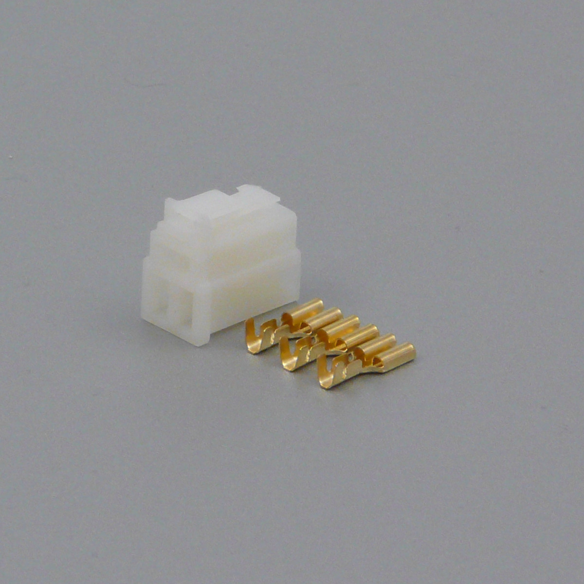 Sada konektoru Faston 6.3 mm, Lance, 3 póly - zásuvka (samice)