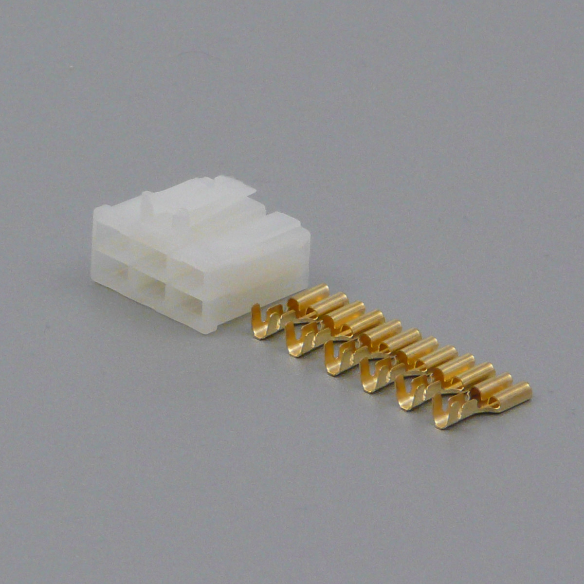Sada konektoru Faston 6.3 mm, Lance, 6 pólů - zásuvka (samice)
