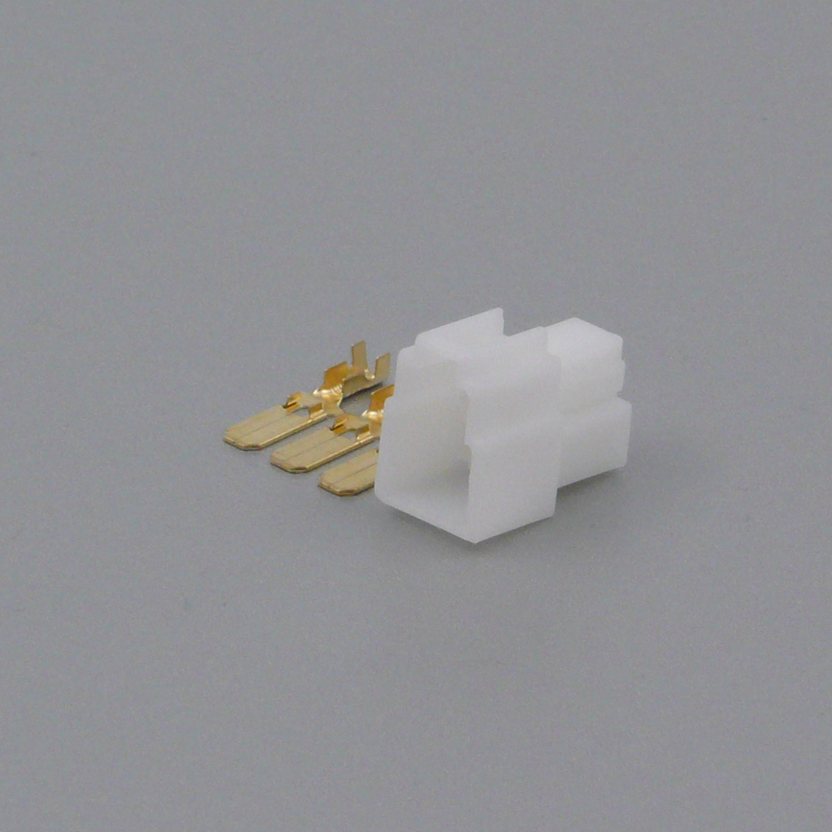 Sada konektoru Faston 6.3 mm, Lance, 3 póly - vidlice (samec)