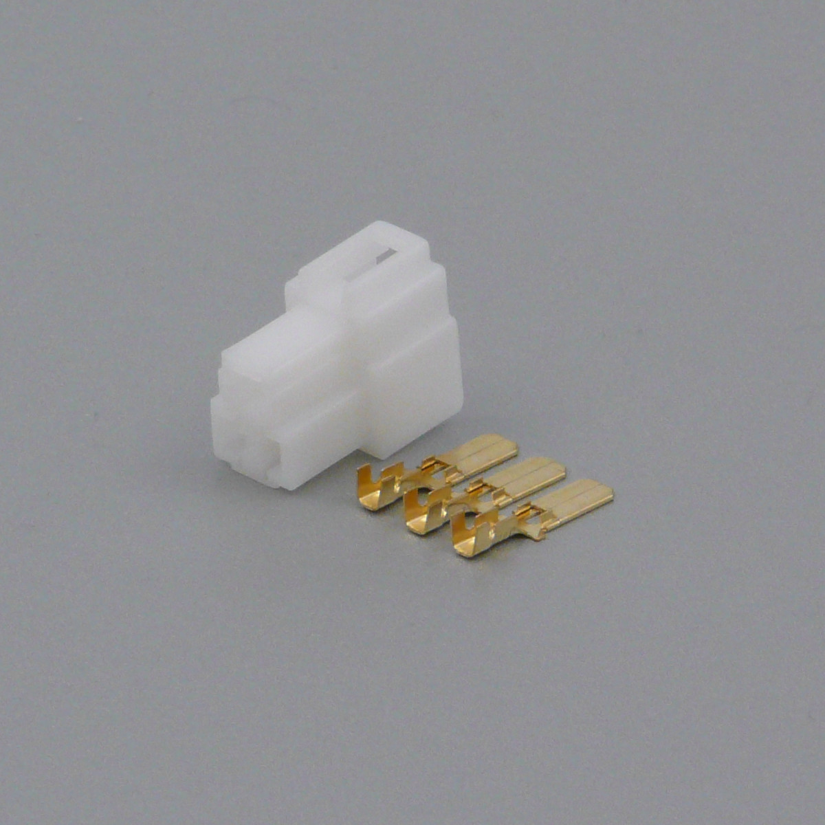 Sada konektoru Faston 6.3 mm, Lance, 3 póly - vidlice (samec)
