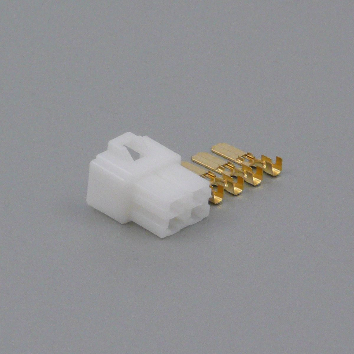 Sada konektoru Faston 6.3 mm, Lance, 4 póly - vidlice (samec)