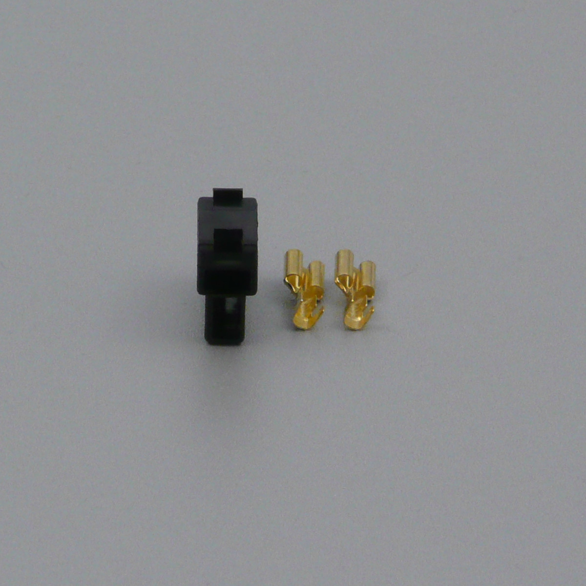 Sada konektoru Faston 6.3 mm, Special, 2 póly, černá - zásuvka (samice)