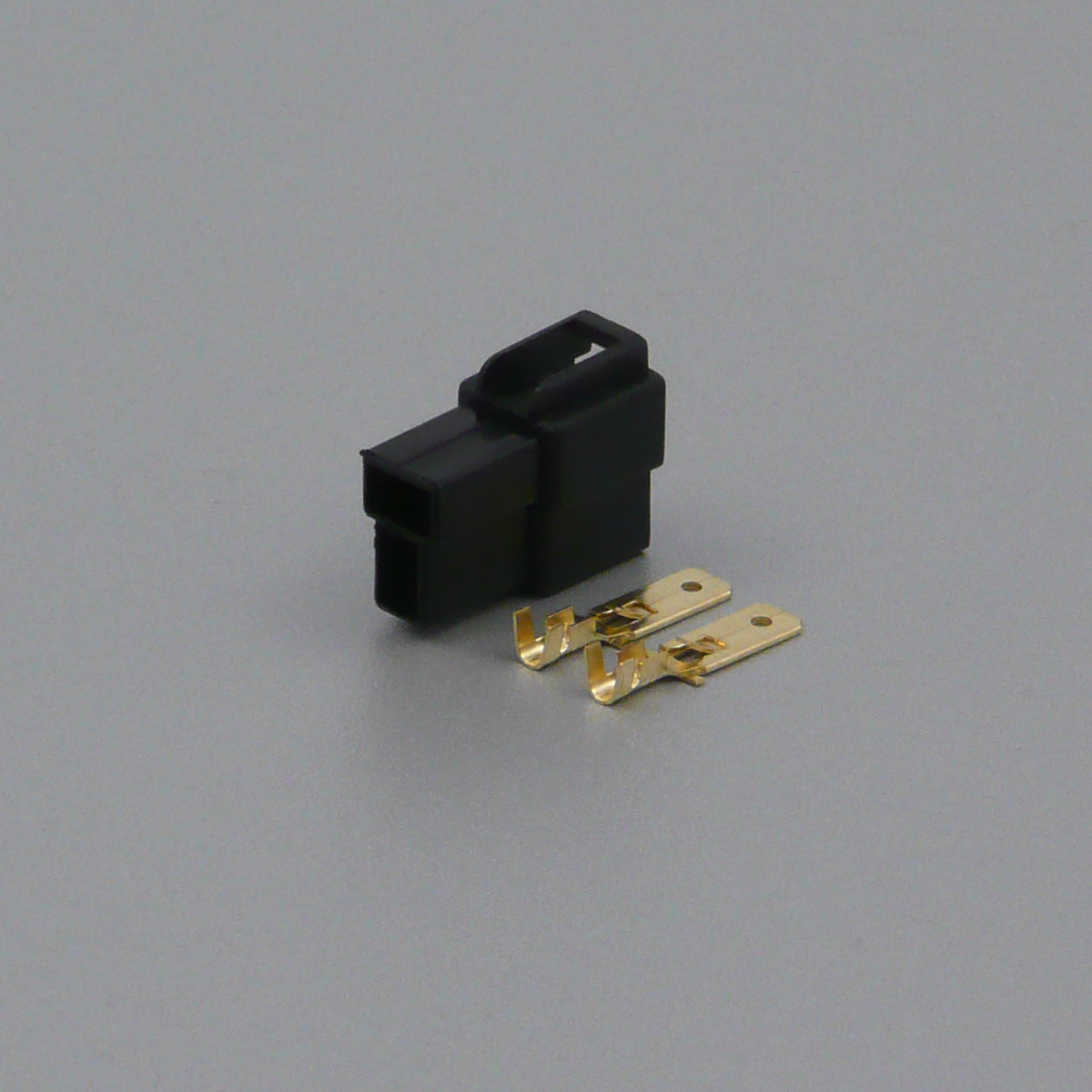 Sada konektoru Faston 6.3 mm, Special, 2 póly, černá - vidlice (samec)