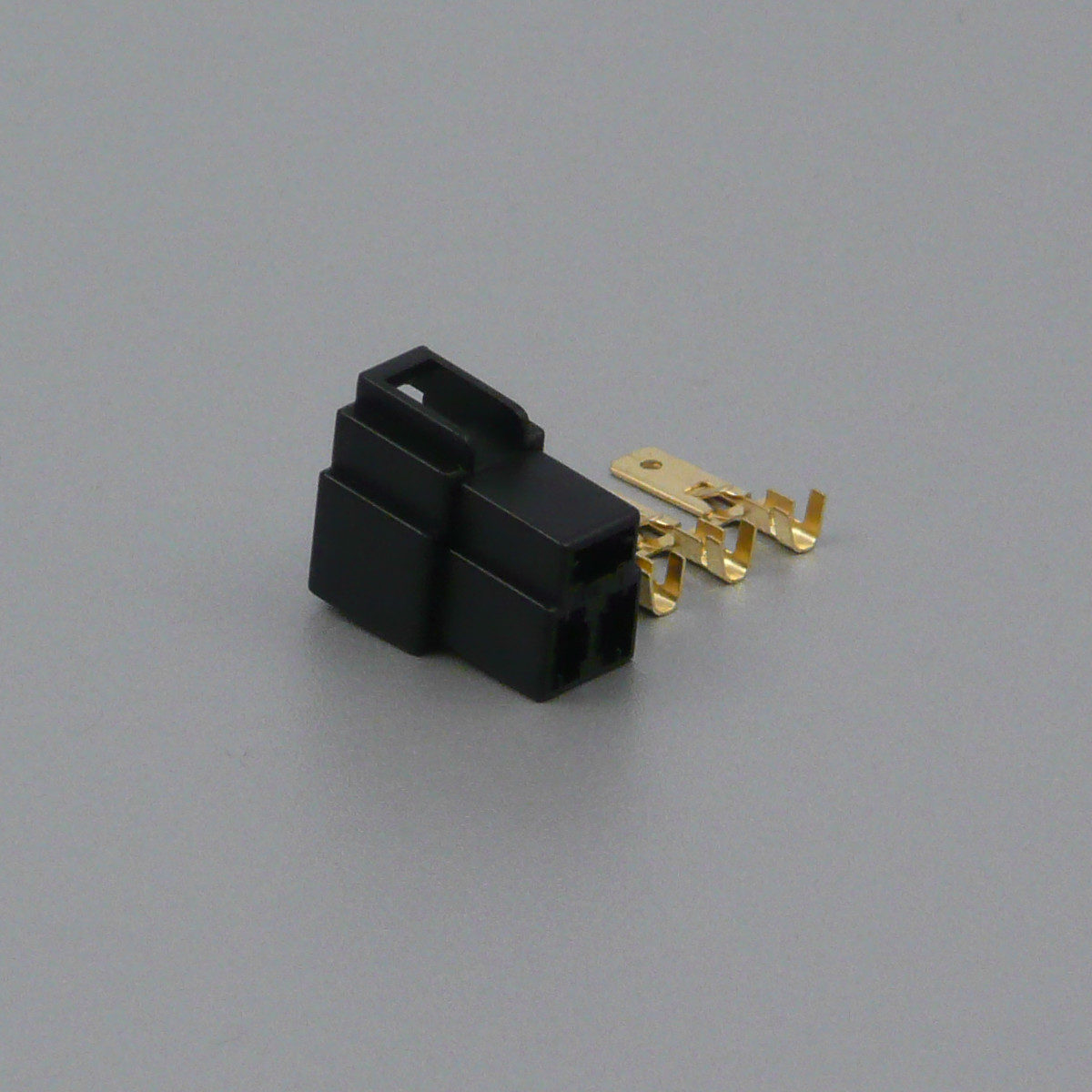 Sada konektoru Faston 6.3 mm, Special, 3 póly, černá - vidlice (samec)