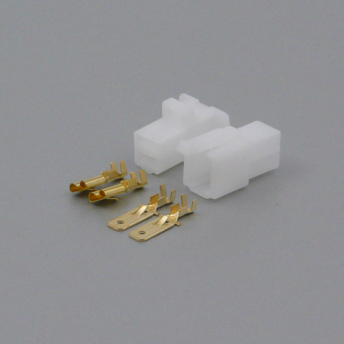 Sada konektoru Faston 6.3 mm, 2 póly