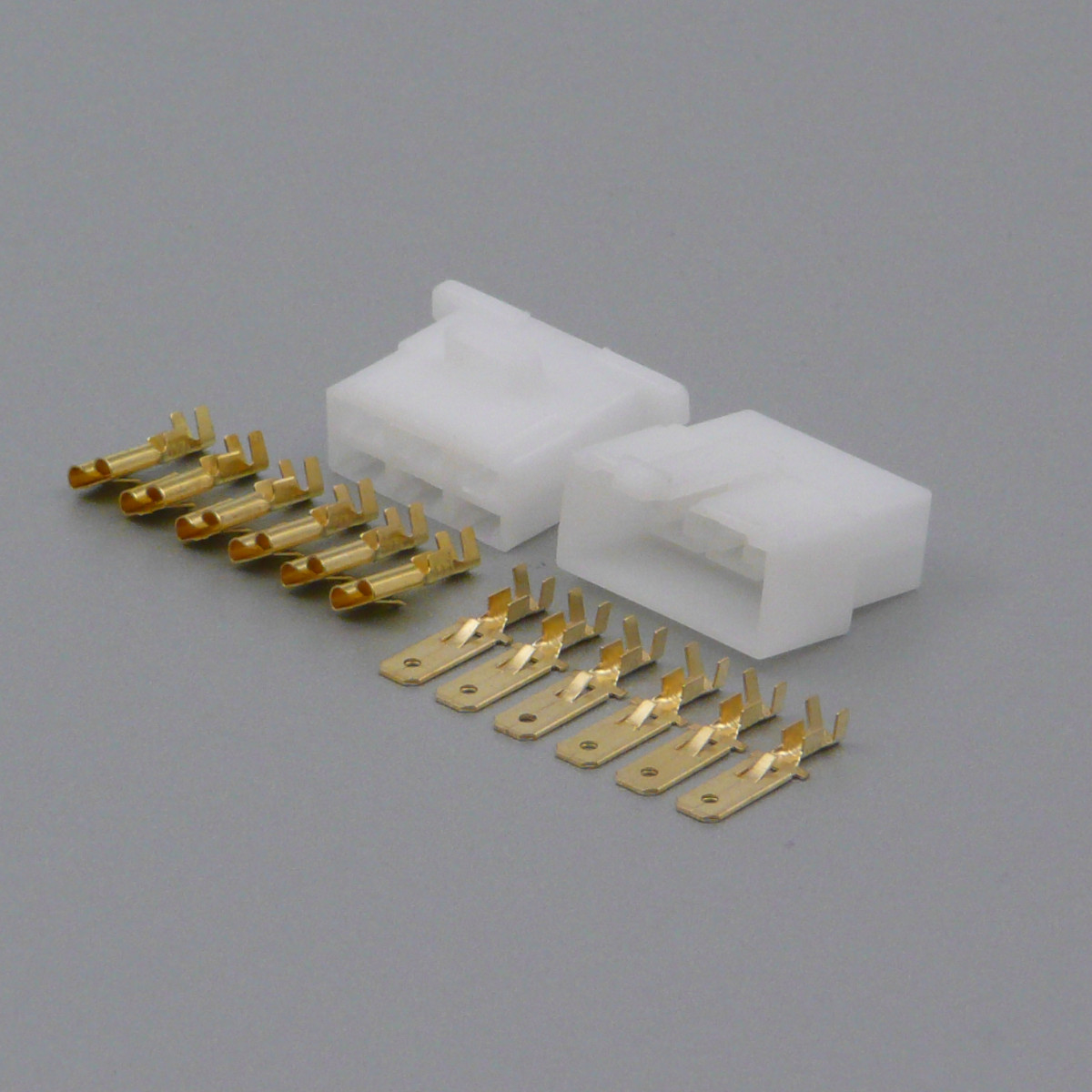 Sada konektoru Faston 6.3 mm, 6 pólů