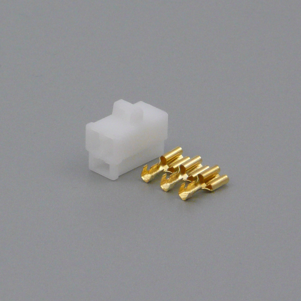 Sada konektoru Faston 6.3 mm, 3 póly - zásuvka (samice)