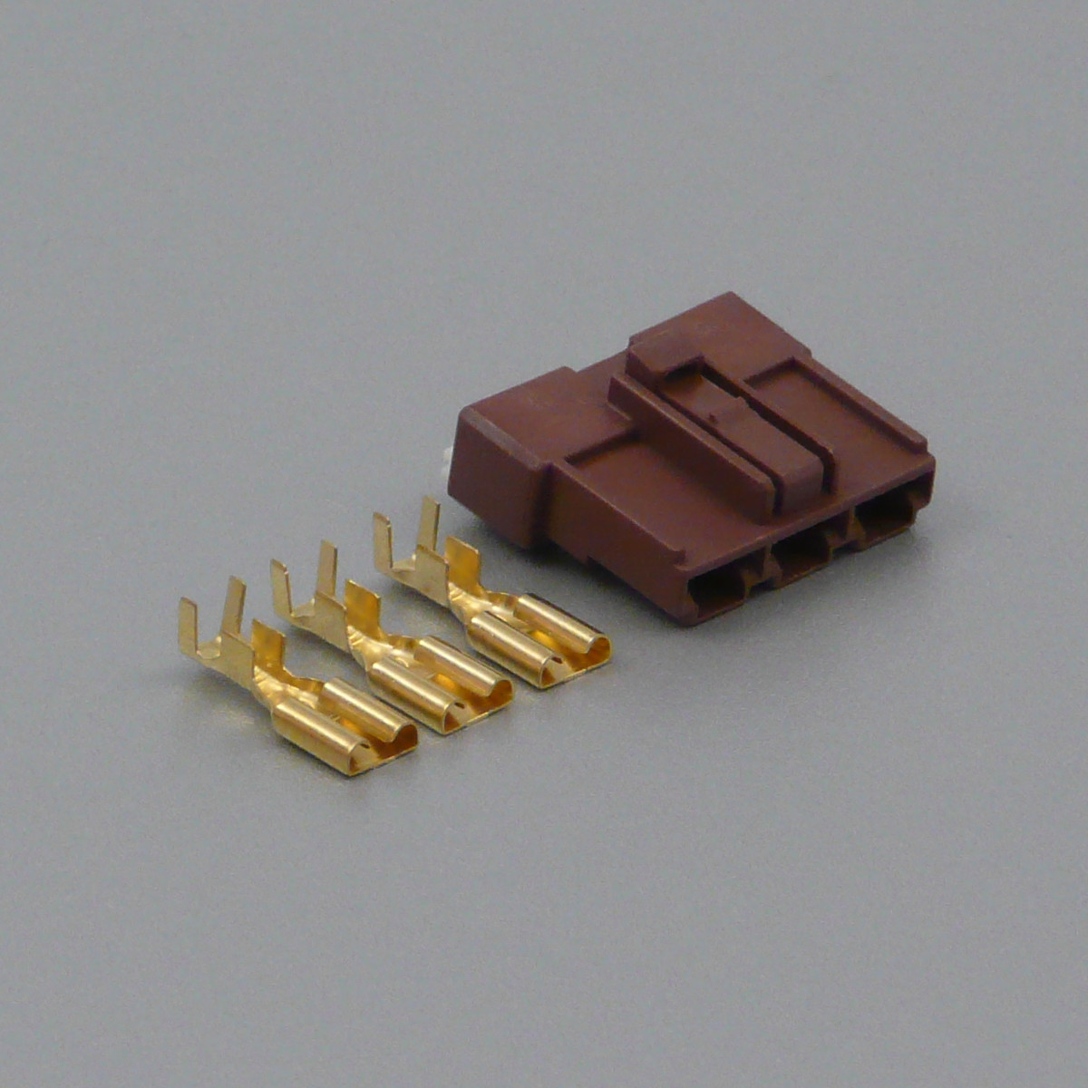 Sada konektoru Faston 7.8 mm, 3 póly - zásuvka (samice)