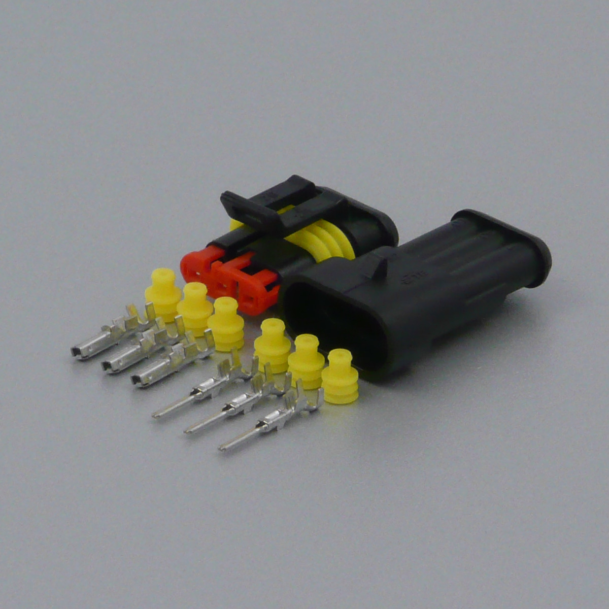 Sada vodotěsného konektoru Superseal 1.5 mm, 3 póly