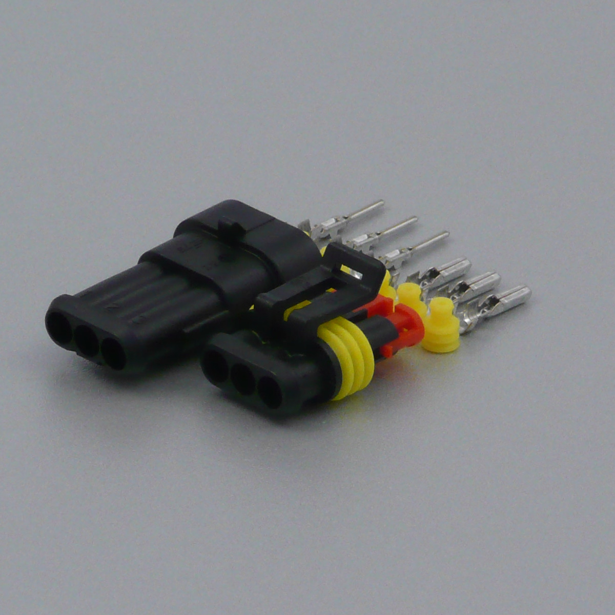 Sada vodotěsného konektoru Superseal 1.5 mm, 3 póly