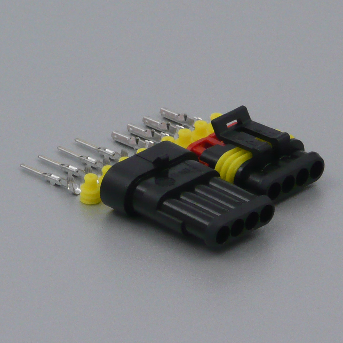 Sada vodotěsného konektoru Superseal 1.5 mm, 4 póly