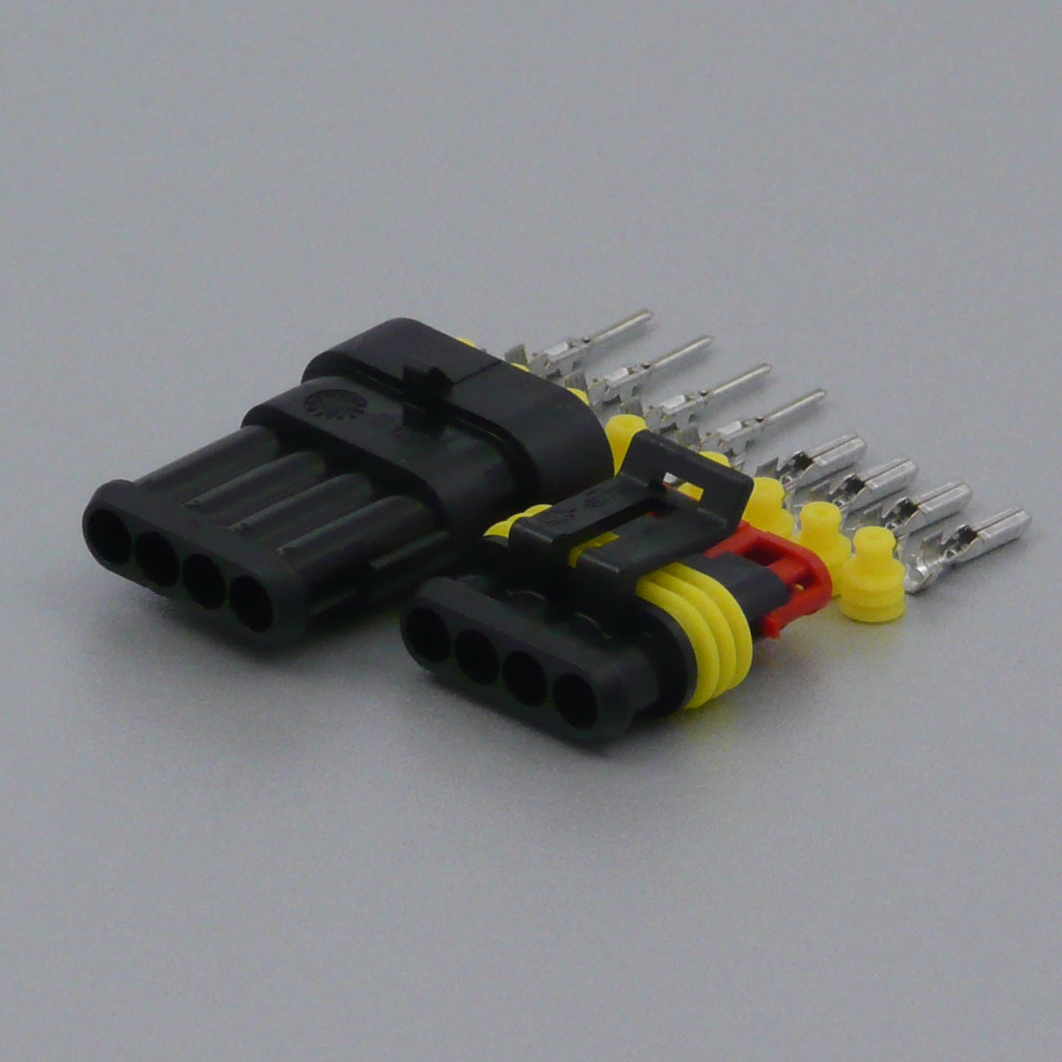 Sada vodotěsného konektoru Superseal 1.5 mm, 4 póly