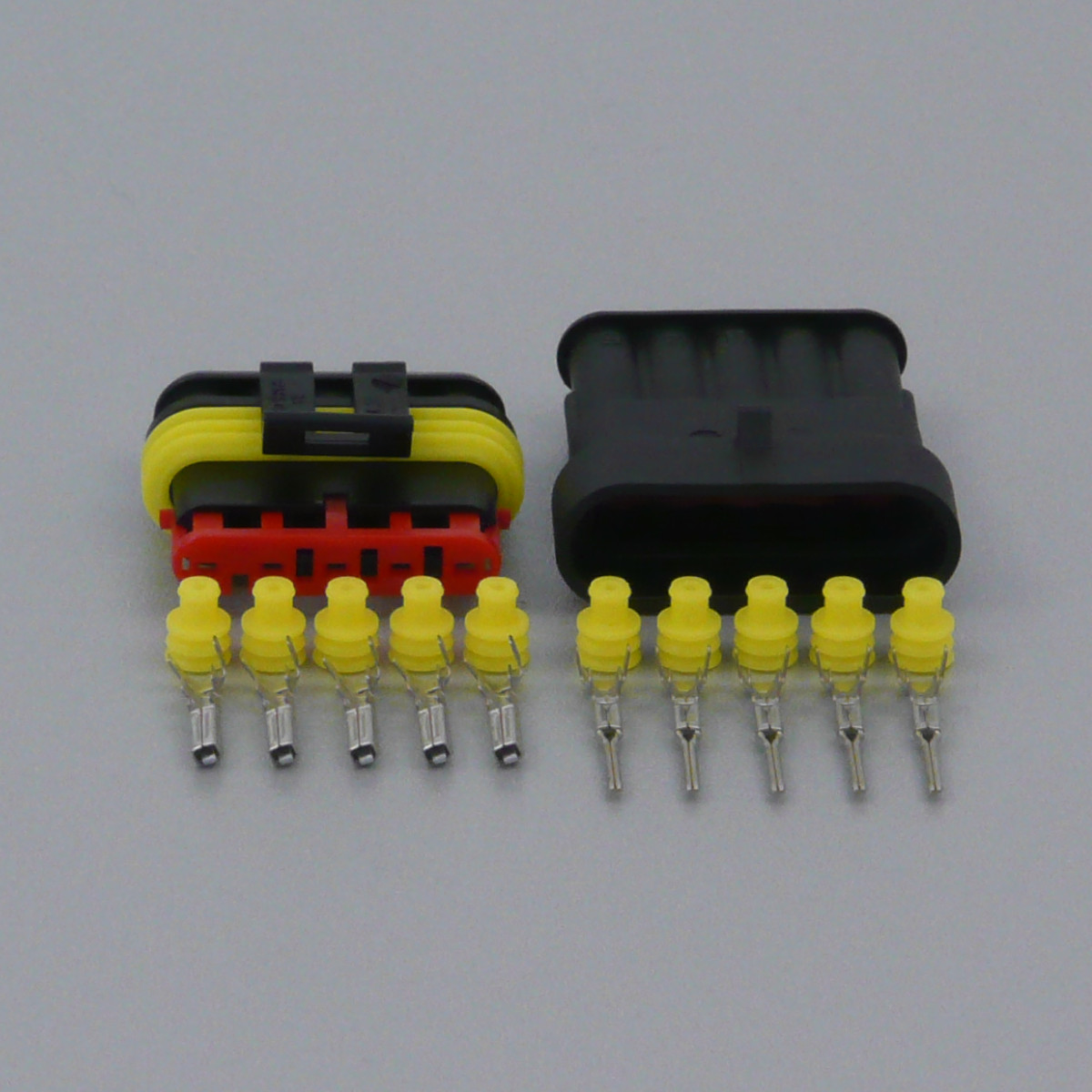 Sada vodotěsného konektoru Superseal 1.5 mm, 5 pólů