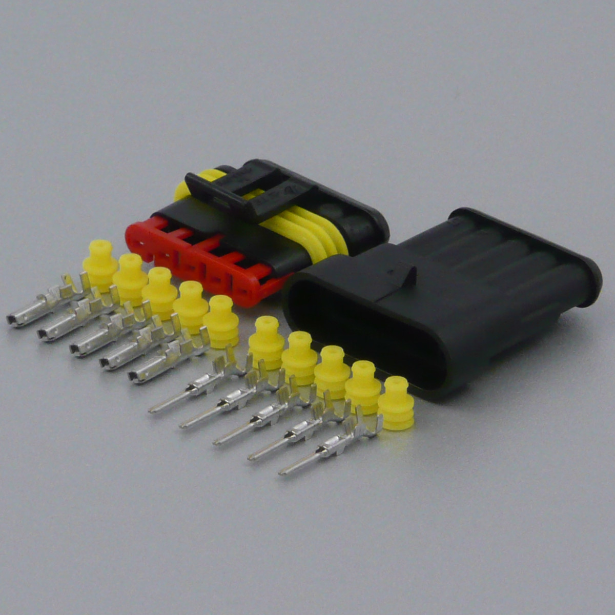 Sada vodotěsného konektoru Superseal 1.5 mm, 5 pólů