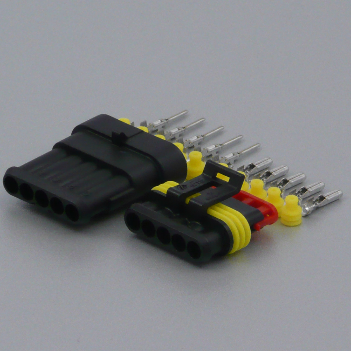 Sada vodotěsného konektoru Superseal 1.5 mm, 5 pólů