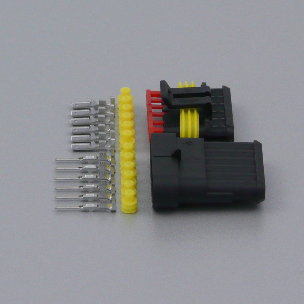 Sada vodotěsného konektoru Superseal 1.5 mm, 6 pólů