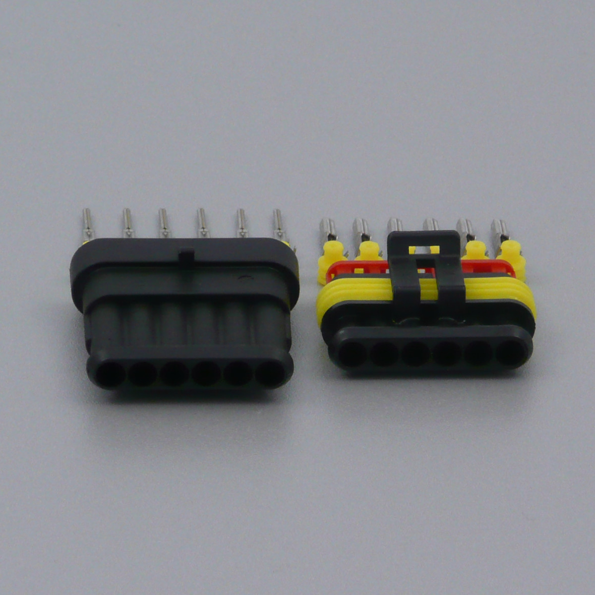 Sada vodotěsného konektoru Superseal 1.5 mm, 6 pólů