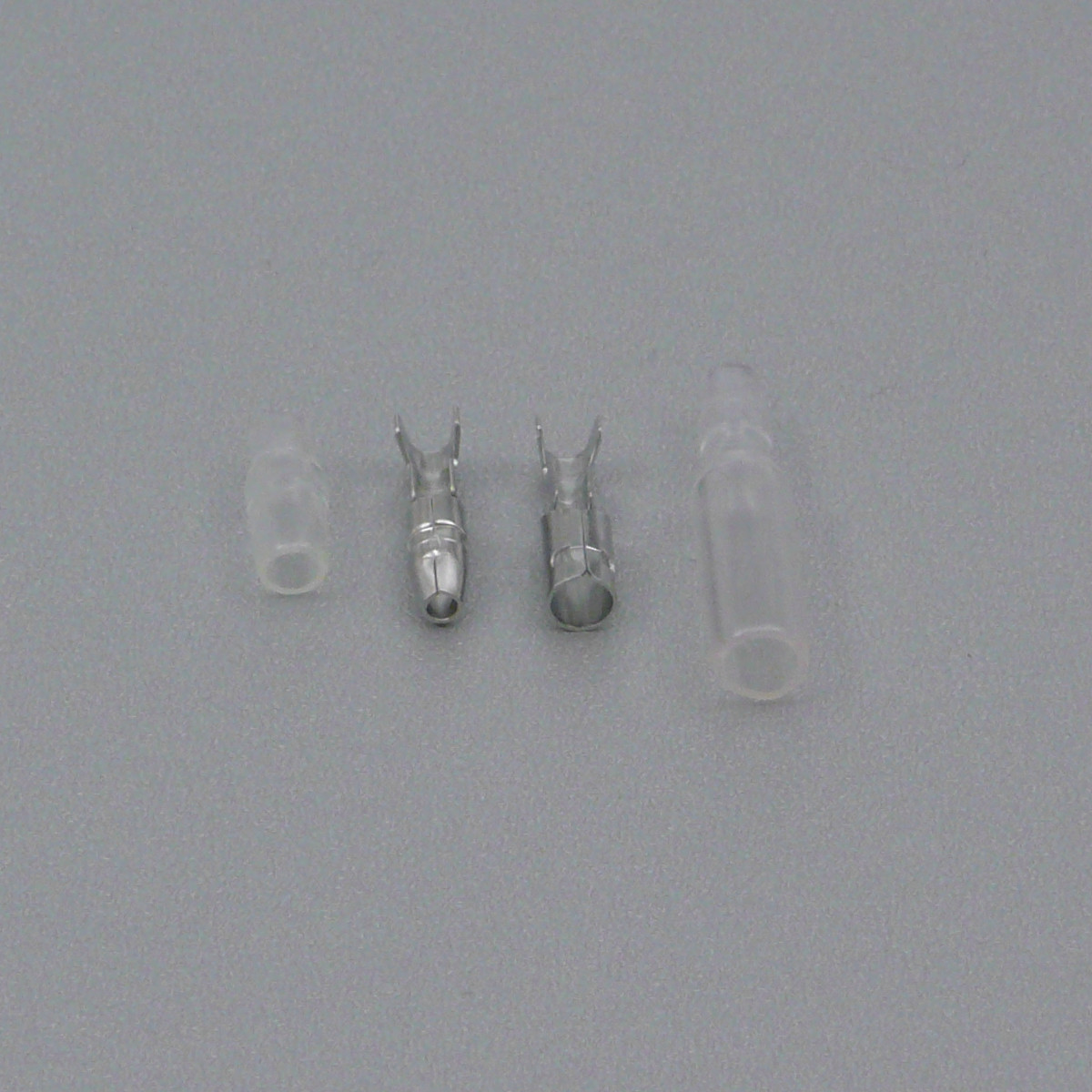 Sada kulatého konektoru Faston, 4 mm s izolací