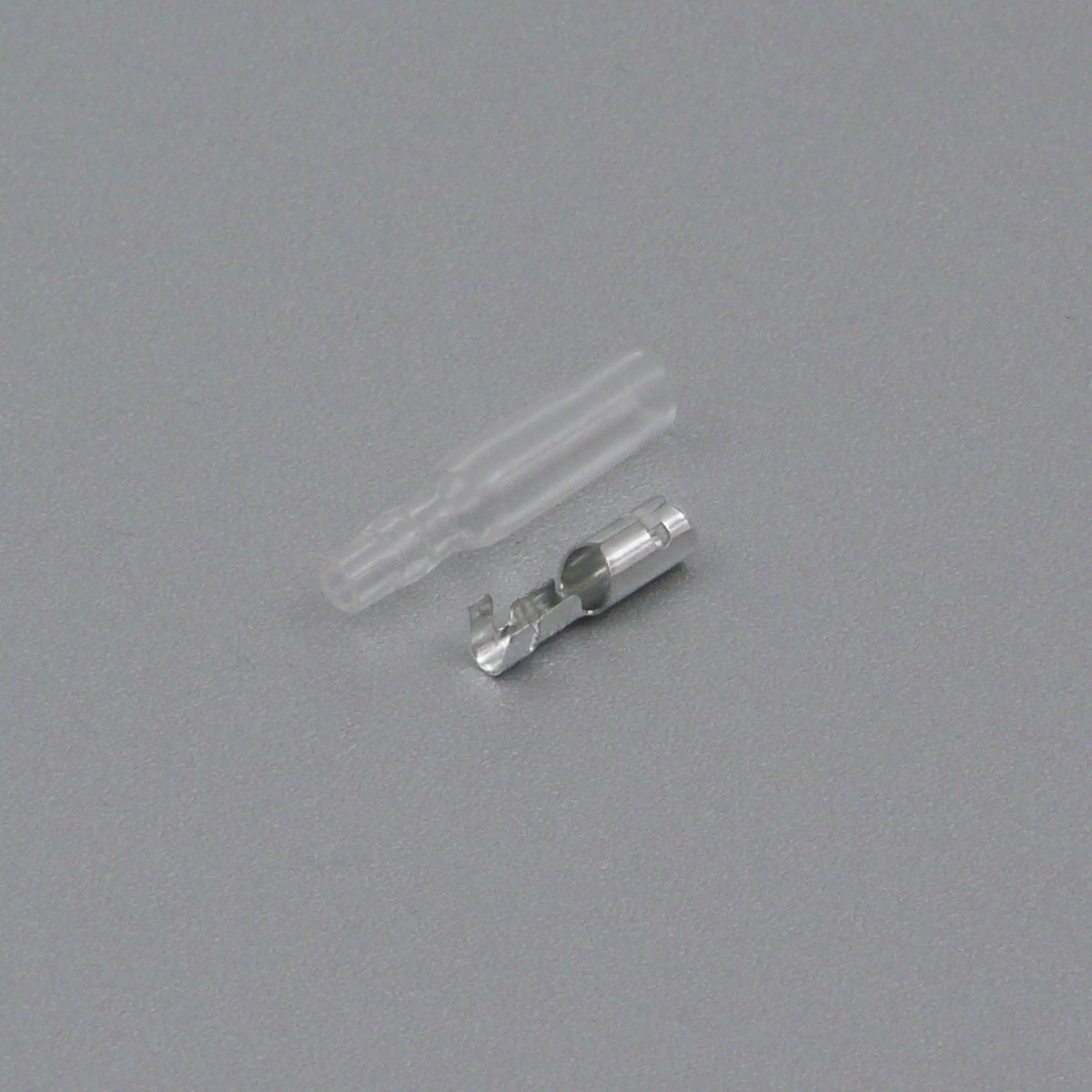 Sada kulatého konektoru Faston, 4 mm s izolací - dutinka (samice)