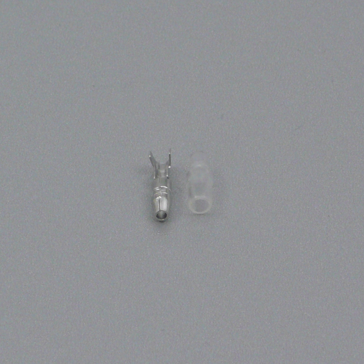 Sada kulatého konektoru Faston, 4 mm s izolací - kolík (samec)