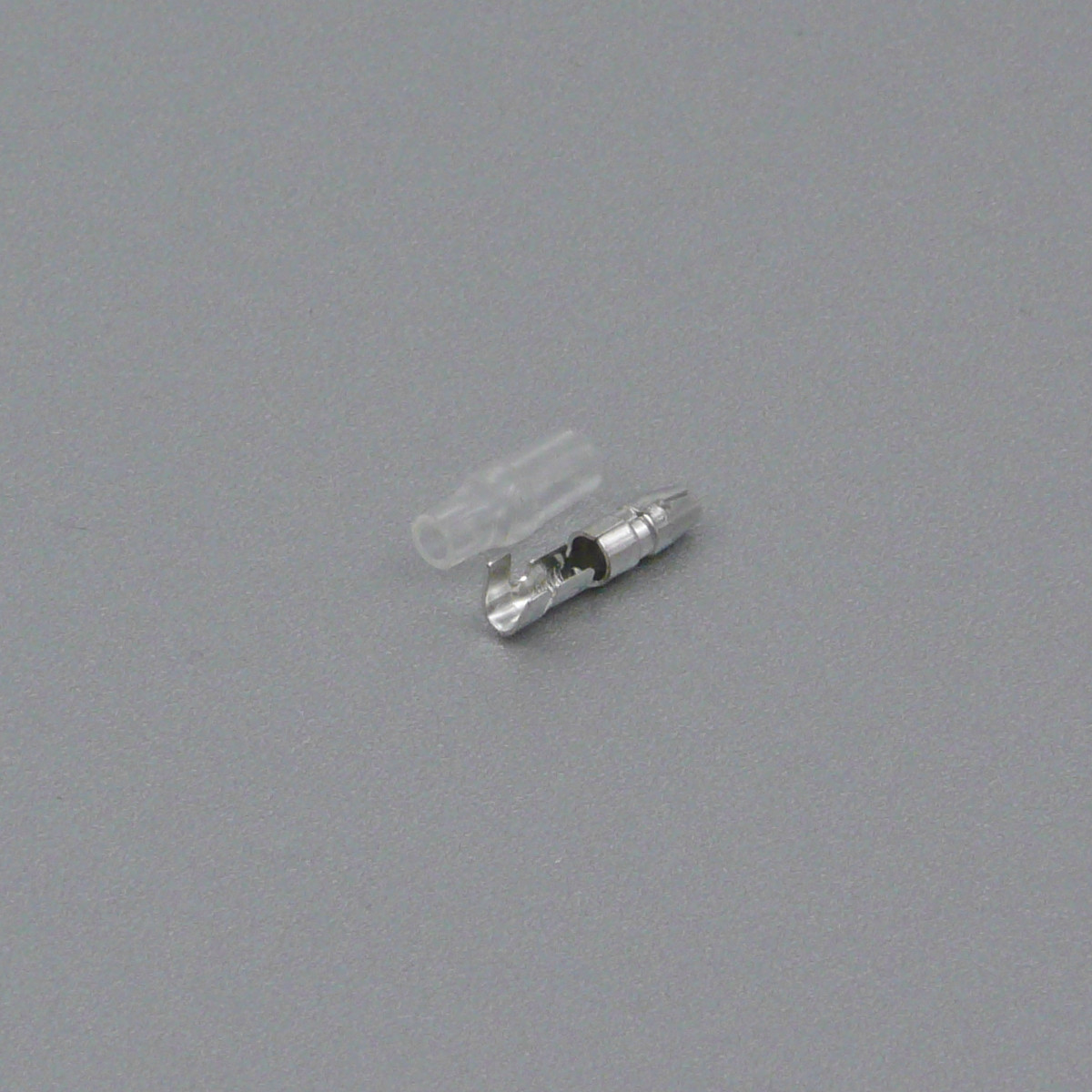 Sada kulatého konektoru Faston, 4 mm s izolací - kolík (samec)