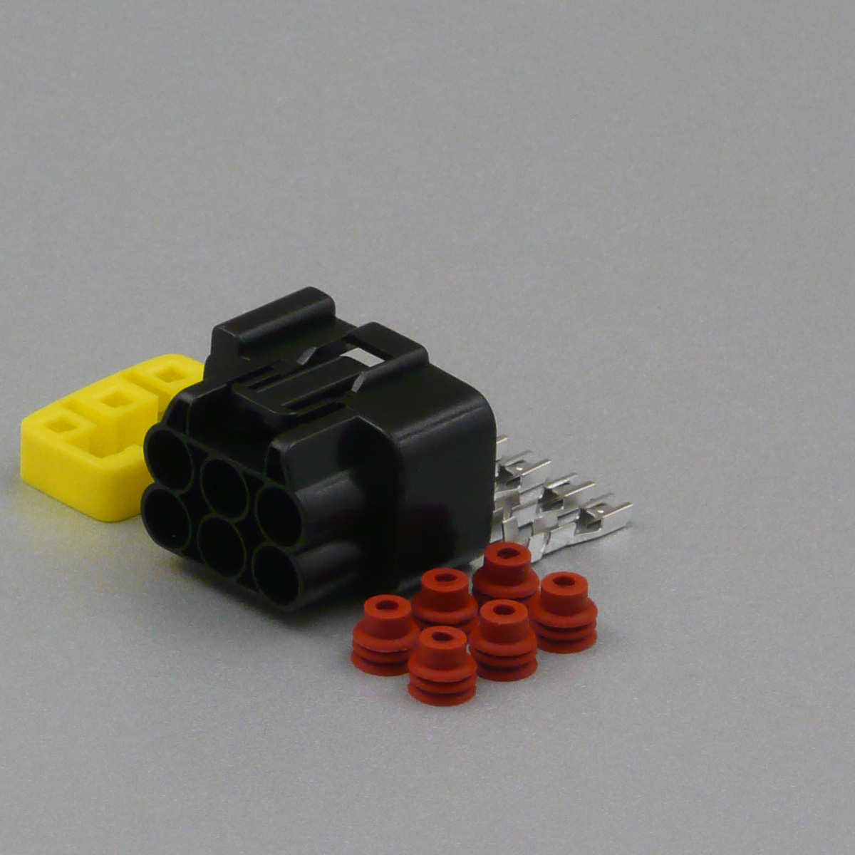 Sada vodotěsného konektoru 2.8 mm, 6 pólů - zásuvka (samice)