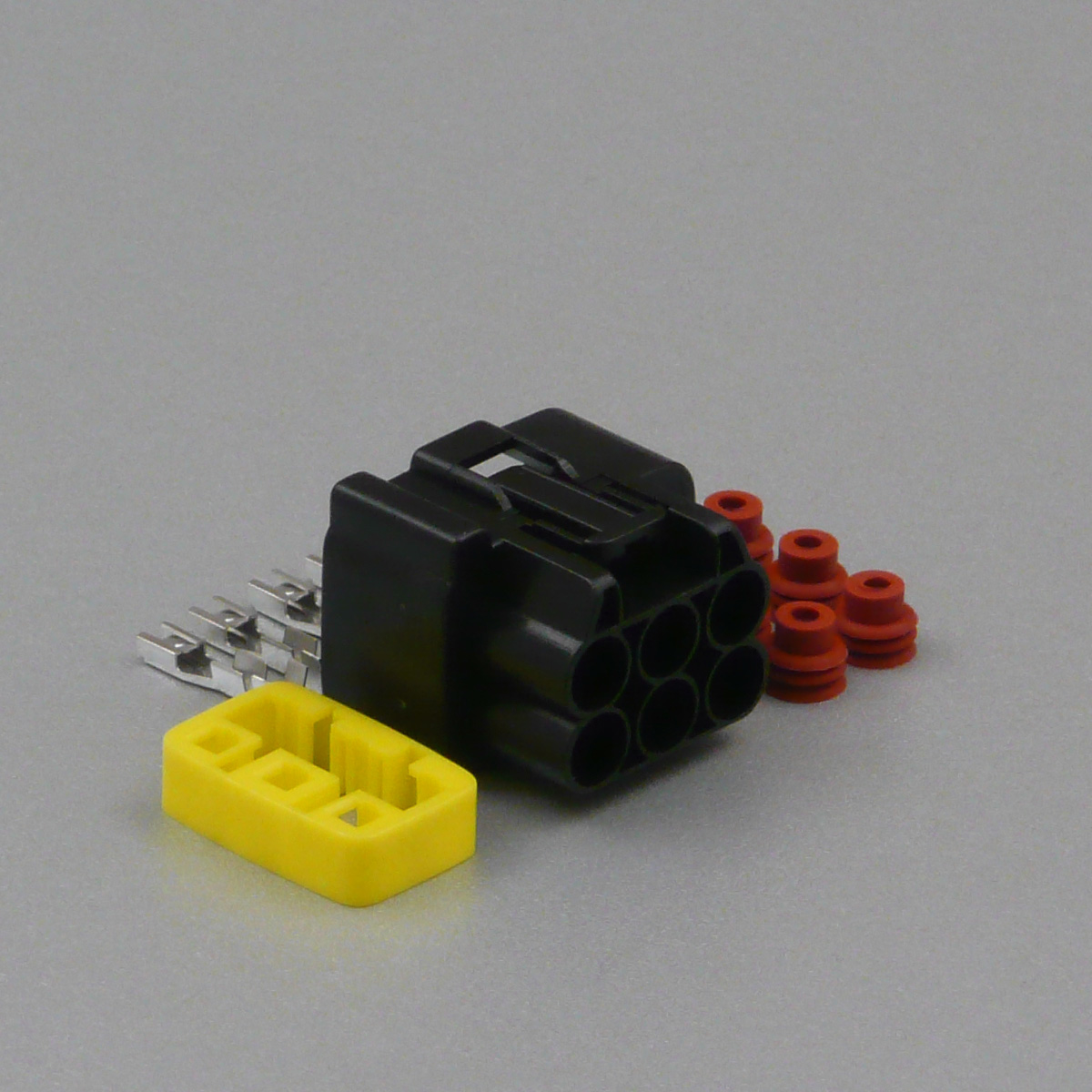 Sada vodotěsného konektoru 2.8 mm, 6 pólů - zásuvka (samice)