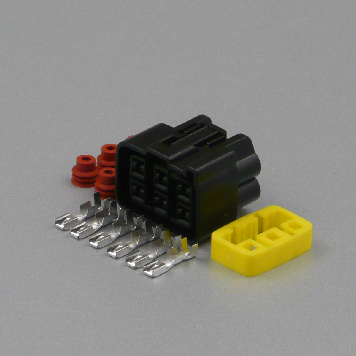 Sada vodotěsného konektoru 2.8 mm, 6 pólů - zásuvka (samice)