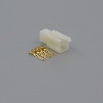 Sada konektoru Faston 2.8 mm, 4 póly - vidlice (samec)