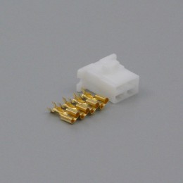 Sada konektoru Faston 6.3 mm, 4 póly - zásuvka (samice)