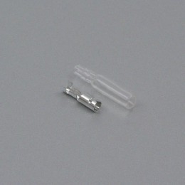 Sada kulatého konektoru Faston, 3.9 mm s izolací - dutinka (samice)
