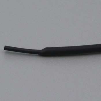 Smršťovací bužírka, 4.8 mm, 2:1, černá, 1 metr